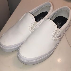 White vans! Hardly used and in great condition :)!